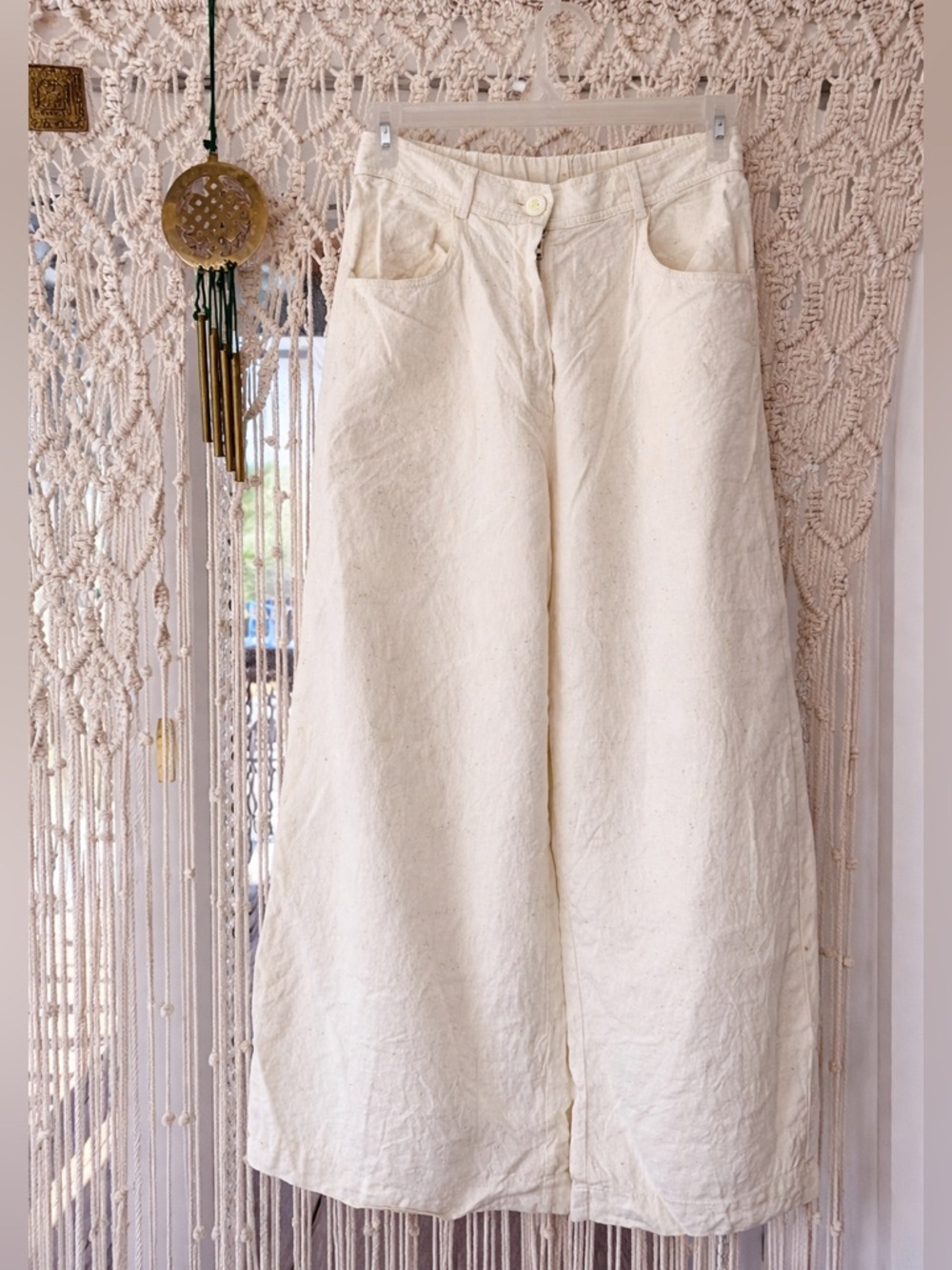 ✨ Forte_Forte Cropped Linen Pants ✨